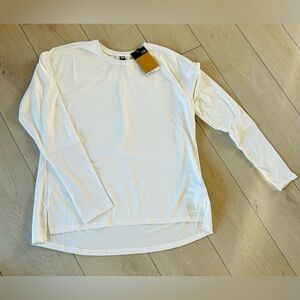 The North Face Women's Dawndream Long Sleeve Shirt Base Layer White XL NWT